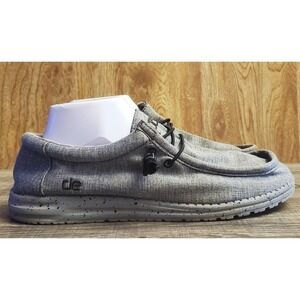 Hey Dude Wally L Stretch Slip On Shoes Men's Size 10 Steel